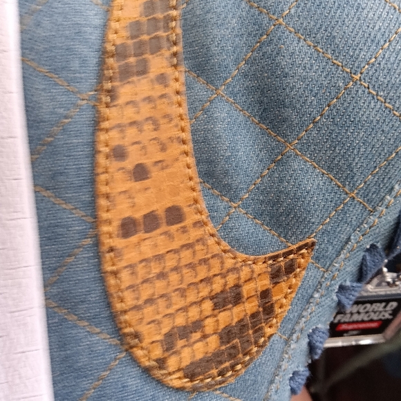NEW Supreme x Nike SB Denim and Snakeskin Blazers - Picture 7 of 9